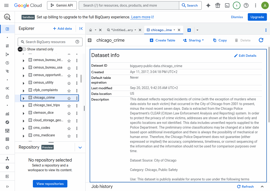 Come utilizzare Google BigQuery 