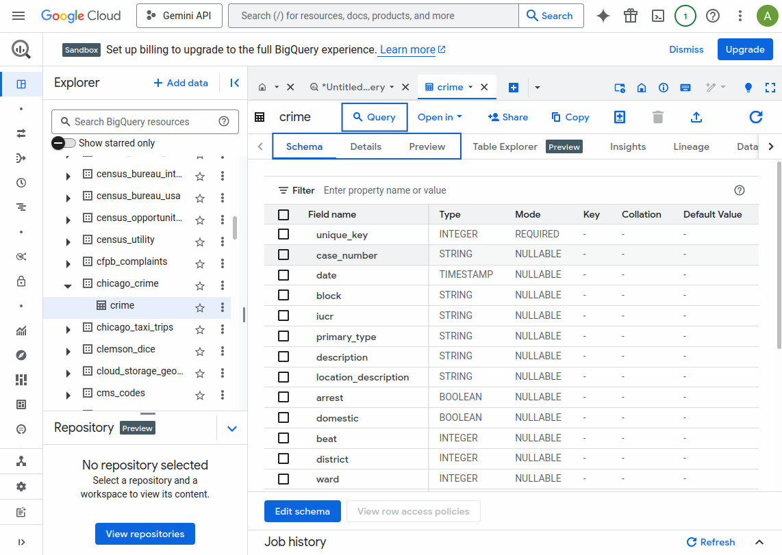 Come utilizzare Google BigQuery 