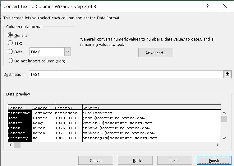 Esportazione dei dati: Dalla query SQL al foglio di calcolo