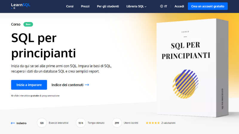 Corso SQL per principianti