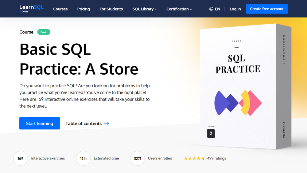 Pratica di base su SQL: Un negozio