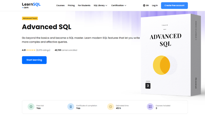 SQL avanzato Queries